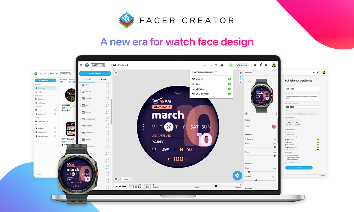 A New Era for Watch Face Design — Welcome to the Future of Facer Creator